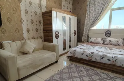 Apartment - Studio - 1 Bathroom for rent in Orient Tower 1 - Orient Towers - Al Bustan - Ajman