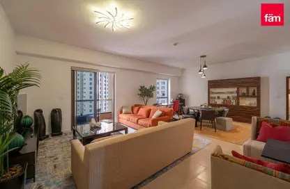 Apartment - 1 Bedroom - 2 Bathrooms for rent in Rimal 2 - Rimal - Jumeirah Beach Residence - Dubai