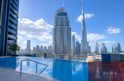 Apartment - 1 - 1 for rent in Boulevard Point - Downtown Dubai - Dubai