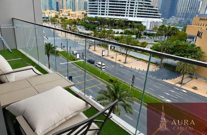 Apartment - 1 - 1 for rent in Boulevard Point - Downtown Dubai - Dubai