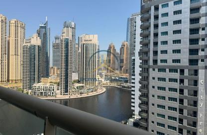 Apartment - 2 - 2 for rent in Marina View Tower A - Marina View - Dubai Marina - Dubai