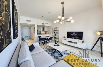 Apartment - 1 - 2 for rent in Damac Heights - Dubai Marina - Dubai