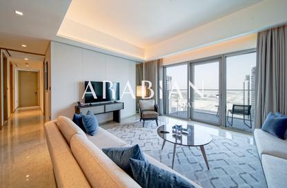 Apartment - 3 Bedrooms - 3 Bathrooms for rent in Address Harbour Point Tower 2 - Address Harbour Point - Dubai Creek Harbour (The Lagoons) - Dubai