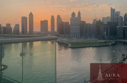 Apartment - Studio - 1 Bathroom for rent in Damac Maison Prive A - Damac Maison Prive - Business Bay - Dubai