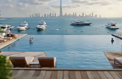 شقة - غرفة نوم - 2 حمامات للبيع في بلو مارينا ريزيدنس - جزر دبي - دبي