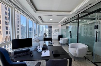 Office Space - Studio - 1 Bathroom for rent in Churchill Executive Tower - Churchill Towers - Business Bay - Dubai