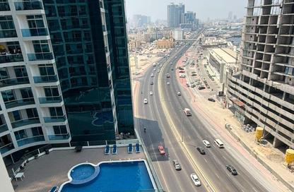 شقة - 2 غرف نوم - 3 حمامات للايجار في برج الواحة - الراشدية 1 - الراشدية - عجمان