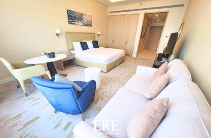 Apartment - Studio - 1 Bathroom for rent in The Palm Tower - Palm Jumeirah - Dubai