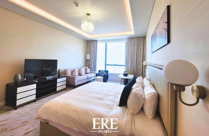 Apartment - Studio - 1 Bathroom for rent in The Palm Tower - Palm Jumeirah - Dubai