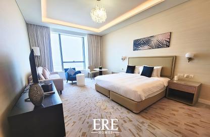 Apartment - Studio - 1 Bathroom for rent in The Palm Tower - Palm Jumeirah - Dubai