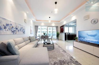 Apartment - 1 - 2 for rent in Opal Tower Marina - Dubai Marina - Dubai