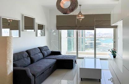 Apartment - 1 Bedroom - 2 Bathrooms for rent in Marina Blue Tower - Marina Square - Al Reem Island - Abu Dhabi