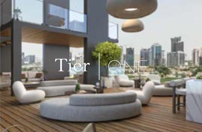 Apartment - Studio - 1 Bathroom for rent in Vista by Prestige One - Dubai Sports City - Dubai