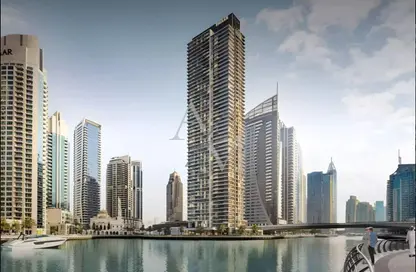 شقة - 2 غرف نوم - 2 حمامات للبيع في مارينا شورز - دبي مارينا - دبي