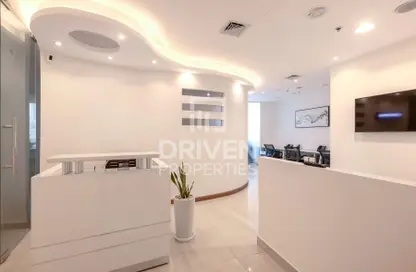 Office Space - Studio - 2 Bathrooms for rent in The Binary Tower - Business Bay - Dubai