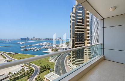 Apartment - 2 - 3 for rent in Botanica Tower - Dubai Marina - Dubai