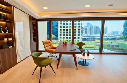 Office Space - Studio - 1 Bathroom for rent in The Binary Tower - Business Bay - Dubai