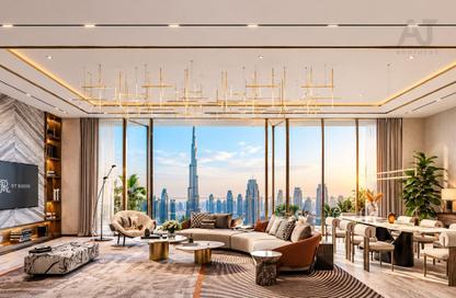 Apartment - 1 - 2 for sale in St. Regis Residences Financial Center Road - Downtown Dubai - Dubai