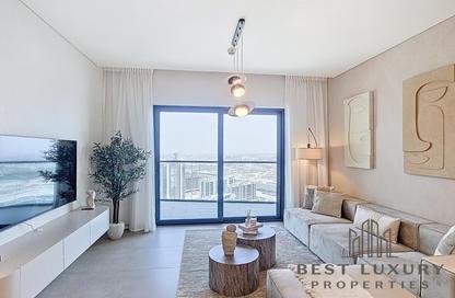 Apartment - 1 - 2 for rent in Waves Grande - Sobha Hartland - Mohammed Bin Rashid City - Dubai Apartment - 1 - 2 for rent in Waves Grande - Sobha Hartland - Mohammed Bin Rashid City - Dubai