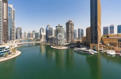 Apartment - 1 Bedroom - 2 Bathrooms for rent in Bay Central Tower West - Bay Central - Dubai Marina - Dubai