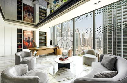 Office Space - Studio - 1 for rent in The Opus - Business Bay - Dubai