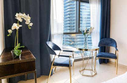 Apartment - Studio - 1 Bathroom for rent in Zumurud Tower - Dubai Marina - Dubai