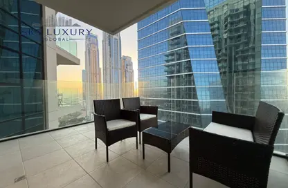 شقة - غرفة نوم - 2 حمامات للايجار في واحة اوربان - الخليج التجاري - دبي