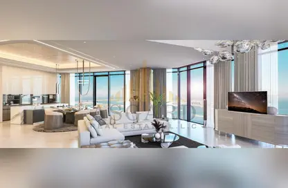 Apartment - 2 Bedrooms - 4 Bathrooms for sale in Habtoor Grand Residences - Dubai Marina - Dubai