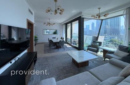 Apartment - 3 - 4 for rent in Burj Vista Tower 1 - Burj Vista - Downtown Dubai - Dubai