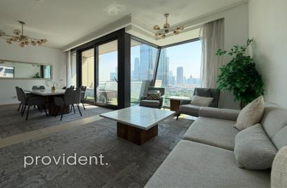Apartment - 3 - 4 for rent in Burj Vista Tower 1 - Burj Vista - Downtown Dubai - Dubai