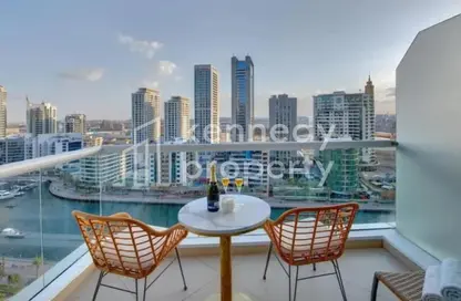 Apartment - 1 Bedroom - 1 Bathroom for rent in Dorra Bay - Dubai Marina - Dubai