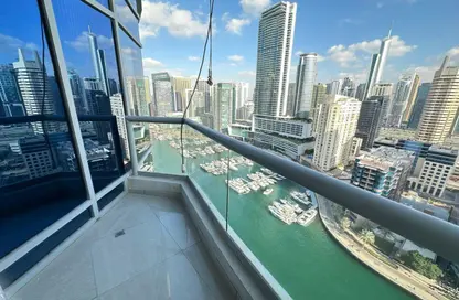 شقة - 3 غرف نوم - 5 حمامات للايجار في رصيف المينا - مارينا وارف - دبي مارينا - دبي