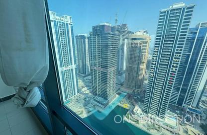 Apartment - 2 - 3 for rent in Lakeside Residence - JLT Cluster A - Jumeirah Lake Towers - Dubai