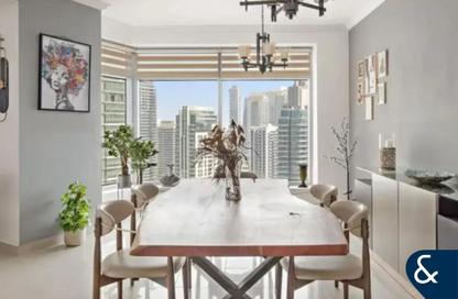 Apartment - 2 Bedrooms - 3 Bathrooms for rent in Bonaire Tower - Park Island - Dubai Marina - Dubai