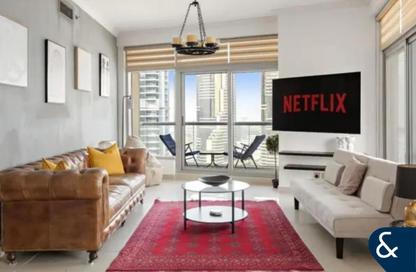 Apartment - 2 Bedrooms - 3 Bathrooms for rent in Bonaire Tower - Park Island - Dubai Marina - Dubai