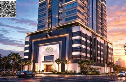 Apartment - 1 Bedroom - 2 Bathrooms for sale in Al Aamra Tower - Al Amerah - Ajman Apartment - 1 Bedroom - 2 Bathrooms for sale in Al Aamra Tower - Al Amerah - Ajman