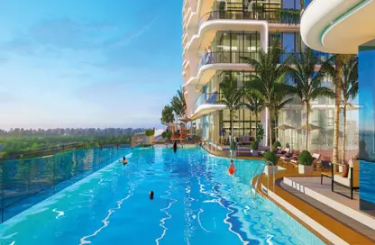 شقة - غرفة نوم - 2 حمامات للبيع في برج سبورتز من دانوب 1 - سبورتز من دانوب - مدينة دبي الرياضية - دبي