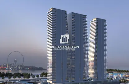 شقة - غرفة نوم - 2 حمامات للبيع في برج W ريزيدنسز Dubai Harbour 1 - دبليو ريزيدنسز دبي هاربور - دبي هاربور - دبي
