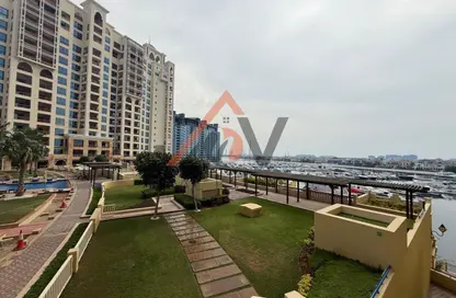 Apartment - 2 Bedrooms - 4 Bathrooms for rent in Marina Residences 2 - Marina Residences - Palm Jumeirah - Dubai
