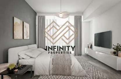 Apartment - 1 Bedroom - 2 Bathrooms for sale in Bluebell Residence - Al Amerah - Ajman