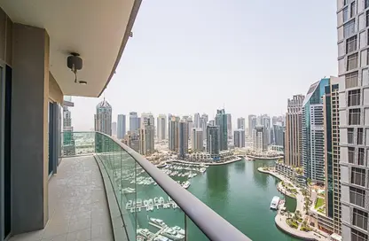 Apartment - 2 Bedrooms - 3 Bathrooms for rent in Damac Heights - Dubai Marina - Dubai