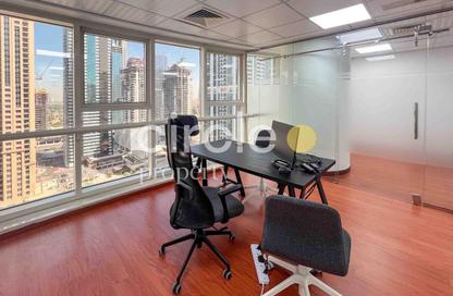 Office Space - Studio - 1 Bathroom for rent in Goldcrest Executive - JLT Cluster C - Jumeirah Lake Towers - Dubai