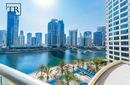 Apartment - 1 Bedroom - 2 Bathrooms for rent in Bonaire Tower - Park Island - Dubai Marina - Dubai
