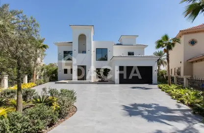 Villa - 5 Bedrooms - 6 Bathrooms for rent in Entertainment Foyer - Mediterranean Clusters - Jumeirah Islands - Dubai