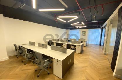 Office Space - Studio - 1 Bathroom for rent in Bay Square Building 12 - Bay Square - Business Bay - Dubai