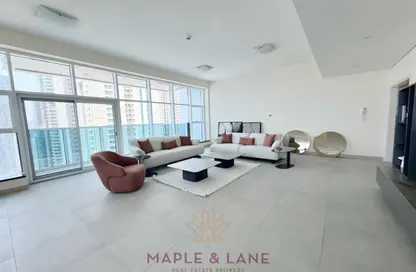 Apartment - 4 Bedrooms - 5 Bathrooms for rent in Marina Arcade Tower - Dubai Marina - Dubai