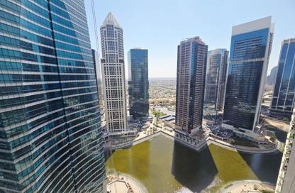 Apartment - 1 Bedroom - 2 Bathrooms for rent in Jumeirah Bay X1 - Jumeirah Bay Towers - JLT Cluster X - Jumeirah Lake Towers - Dubai