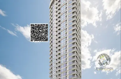 Apartment - 1 Bedroom - 2 Bathrooms for sale in Tower C1 - Ajman Pearl Towers - Ajman Downtown - Ajman