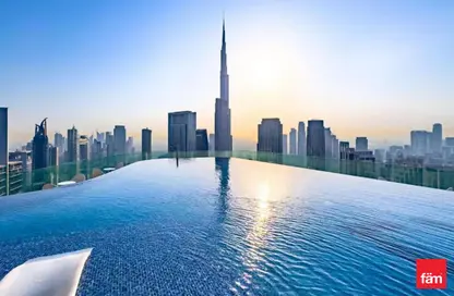 Apartment - 1 Bathroom for sale in Tower C - Damac Towers by Paramount - Business Bay - Dubai