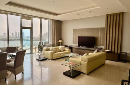 Apartment - 3 Bedrooms - 4 Bathrooms for rent in Tanzanite - Tiara Residences - Palm Jumeirah - Dubai